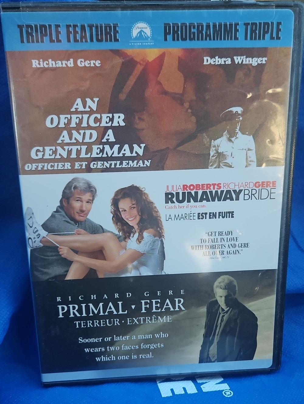 🌟3/$25🌟 Richard Gere Triple Feature DVD  set, which includes three feature